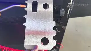 Metal sander for carbon steel surface treatment #metal #metalworking #grinding #machine