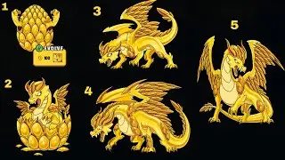 Golden Dynamons evolution in dynamons world | legendary dynamons evolution in game | Twosidepokemon