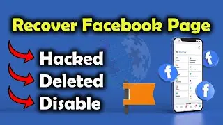 Recover Facebook page | how to recover Facebook page | Facebook page recover kaise kare