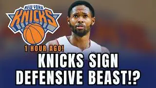 🚨 AFTER KAT'S FAILURES, KNICKS SIGN A DEFENSIVE BEAST TO FINALLY FIX THE TEAM'S BIGGEST PROBLEM!?