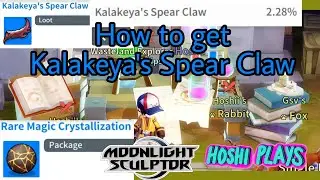 Moonlight Sculptor: How to get Kalakeya's Spear Claw. Using alchemy tables!