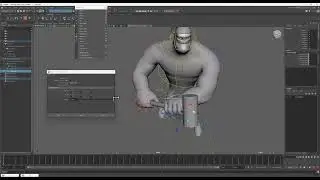 Maya Animation Tutorial - Constraint 2 hands to one prop.