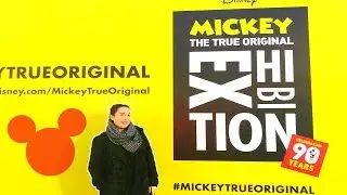 Visiting the Mickey True Original Exhibit!