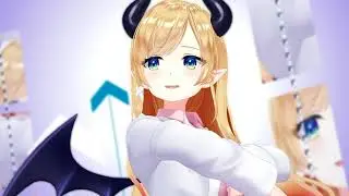 【MMD Hololive】癒月ちょこ Yuzuki Choco / GARNiDELiA - 極楽浄土[Gokuraku Jodo]
