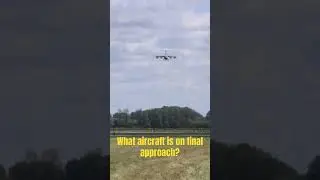 Can you ID what aircraft is on final? #riat23 #aviation #planespotting #landing #subscribe