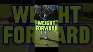 Weight Forward key to ball striking