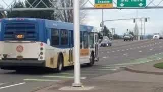 TriMet bus 52 to PCC Rock Creek and TriMet bus 47 to PCC Rock Creek