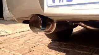Pyro Performance exhaust first start.