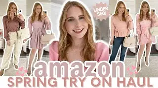 Amazon Try On Haul 2023 | Affordable Spring Outfits and Valentine's Day Dresses Under $50