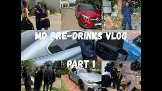 My first vlog, Pre-Drinks/ Cars and CHAOS.....