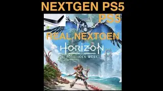 PS5 NEWS !! HORIZON FORBIDDEN WEST - 4K REAL NEXT GEN !!
