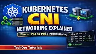 Объяснение сетевых возможностей Kubernetes CNI | Flannel, связь между подами и устранение неполад...