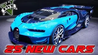 THE NAMES OF 25 NEW CARS OF DLC IMPORT/EXPORT ►GTA 5 ONLINE