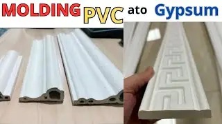 MOLDING DINDING, Kapan Kita Harus Pilih PVC kapan Pilih Gypsum.