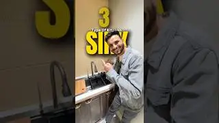 Sink l Kitchen sink l Kitchen sink reviews l Waterfall kitchen sink l 3 types of kitchen sink #sink