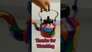diy kattle design||easy process of kettle design 🎨🖌️#shorts#diy#design