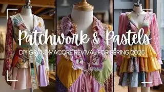 Patchwork & Pastels: DIY Grandmacore Revival for Spring 2026 | Mannequin Styling