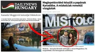 ALL OVER THE NEWS IN HUNGARY!