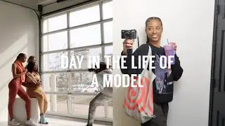 A DAY IN THE LIFE OF A MODEL vlog| photoshoot bts