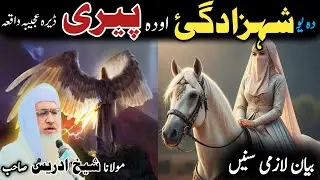 Pashto bayan/ molana idress sab/ Islamic video/ Islamic story/ یو شہزادگئ او پیری واقعہ