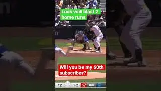 Luke voit blasts 2 homer&rsquo;s
