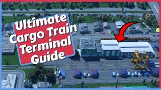 Полное руководство по грузовым железнодорожным терминалам в Cities Skylines 2