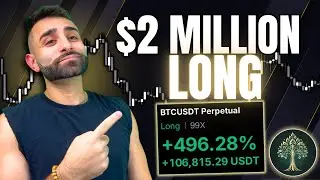 🔴 LIVE CRYPTO TRADING $2,000,000 LONG  $100k+ PROFIT 🌳