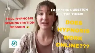 Does Hypnosis Work Online? | You Bet It Does! | Full Demonstration Session