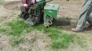 Slice seeding, Over seeding. Landscaping(3)