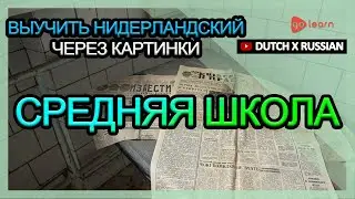 Выучить Нидерландский через картинки |Нидерландский словарь Средняя школа | Golearn