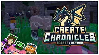 I AM THE MINOSHROOM!!! Create Chronicles Bosses & Beyond Modpack!