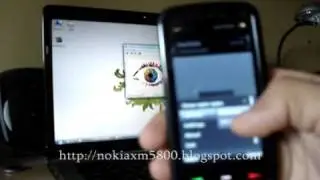 Smart Cam turns your Nokia 5800 & Nokia N97 into a webcam!