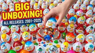 All Releases | Kinder Joy Eggs | 2001&ndash;2025 | Big Unboxing!