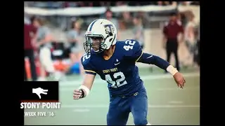 Stony Point Tigers | Texas High School Football | Week 5 vs Round Rock highlights | 2016 🏈