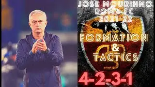 FIFA 22| HOW TO PLAY LIKE JOSE MOURIHNO ROMA FC 2021-22| FORMATION & TACTICS