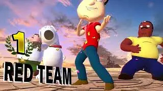FAMILY GUY VS 3 SHREKS WITH LOWTIERGOD!? 