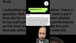 186 - Extra Work - Conditions | SuccessVisa