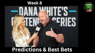 Dana White Contender Series Week 8 Predictions & Breakdowns!