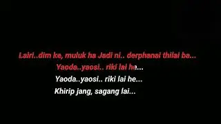 HadamGupu Maimugisim__Dimasa Karaoke With Scrolling Lyrics.
