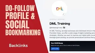 Created Do Follow Profile Backlinks & Social Bookmarking Backlink | Backlink on Senscritique