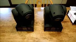 Lixada 25 Watt Moving Head Lights Unboxing and Review