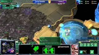 HoTS CMStorm Go4SC2 Prop Sjow v Roxkis Livezerg TvZ Starcraft 2 Pughy