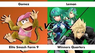 Elite Smash Farm 9 - Gomez (Diddy Kong) vs Lemon (Pyra/Mythra, Cloud) [WQF]