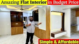 Superb Flat Interior | Budget Interior Work Delhi NCR | Raw to Luxury Flat | Best Interior Service