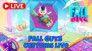 Fall Guys Live Customs With Viewers 