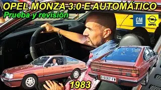 ⛽Opel Monza 3.0 E. El coupe derivado del Opel Senator. #opelmonza
