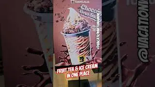 Fruit Tea & Ice Cream in one place @TianLalaIndonesia #tianlala #fruittea #icecream #coffee