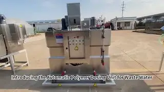 Automatic Polymer Dosing Unit Chemical Polymer Feeding Mixing and Flocculation System.mp4