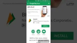 BHIM Application  Installation -Launched By PM Narendra Modi