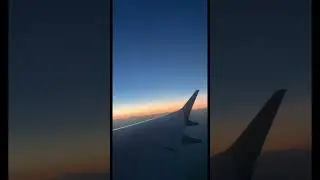 Look at the sky 🌌 beautiful sunset 🌅 view from aeroplane ✈️ #ytshorts
